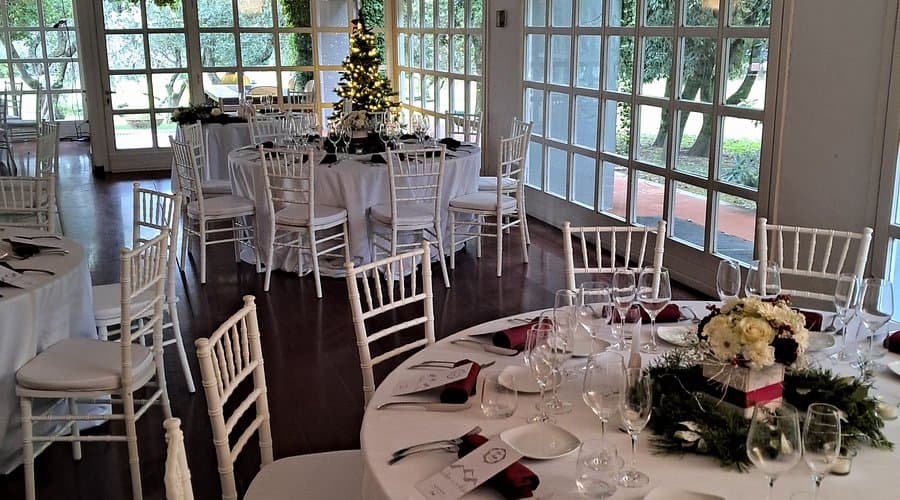 Dettaglio allestimento tavolo